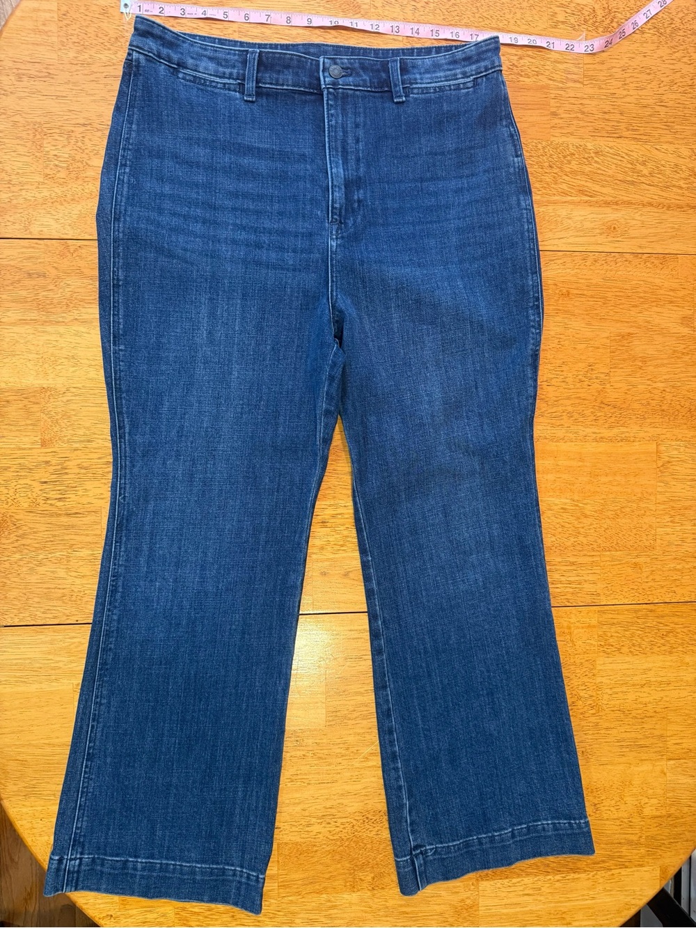 Talbots Dark Blue Flare Jeans